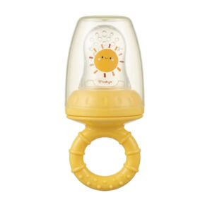 Alimentador de frutas Babys (Chupa Frutas) +6m Amarillo Sol