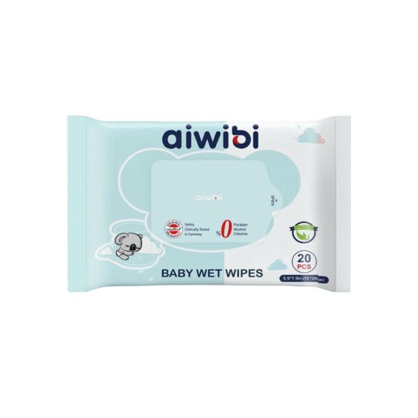Toallas Húmedas Aiwibi Gentle Soft Tree Oil x2