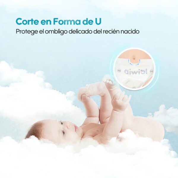 Pañal Aiwibi Recién Nacido NB x 22 unidades (≤5 kg) corte forma de u