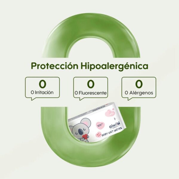 Mini Toallitas Húmedas Aiwibi x64 protección