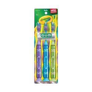 Cepillo de dientes GUM Metallics Suave +5 años (colores AVM)