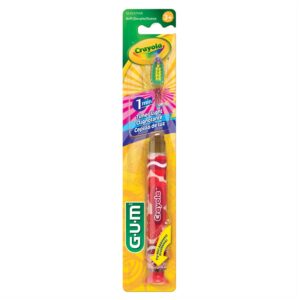 Cepillo de dientes GUM con temporizador y luz +3 años