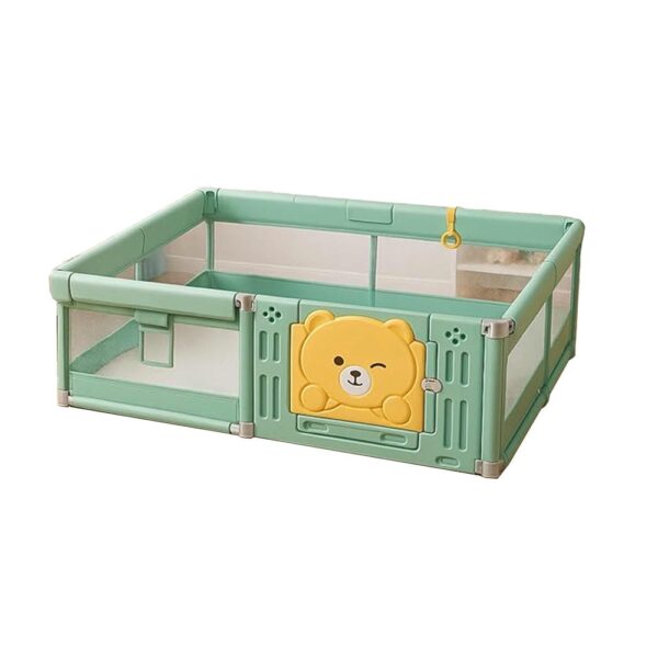 Corral de Juegos Para Bebé Playbear Verde 150 x 180 cm Creciendo Juntos