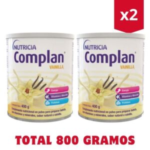 Suplemento Complan Vainilla x 400g (COMBO x 2 LATAS)