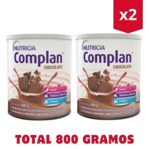 Suplemento Complan Chocolate 400g (COMBO x 2 LATAS)