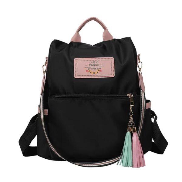 Mochila Rabbit 1358 Negro Creciendo Juntos