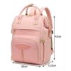 Pañalera Mochila Amanda Rosa Baby Land medidas