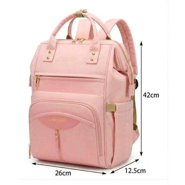 Pañalera Mochila Amanda Rosa Baby Land medidas