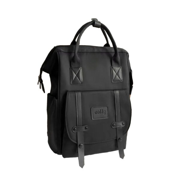 Pañalera Mochila Paris Negro Baby Land