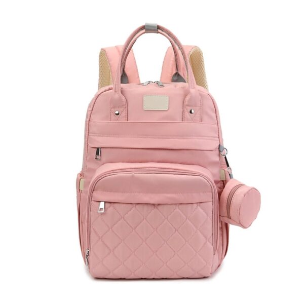 Pañalera Mochila Turin Rosa Baby Land