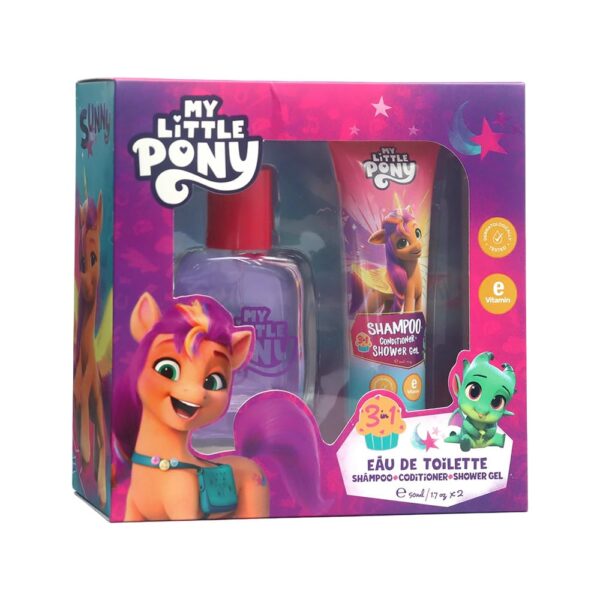 Set Shampoo 3 en 1 50ml + Perfume 50ml My Little Pony