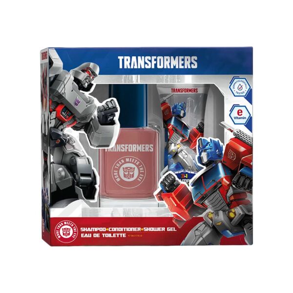 Set Shampoo 3 en 1 50ml + Perfume 50ml Transformers