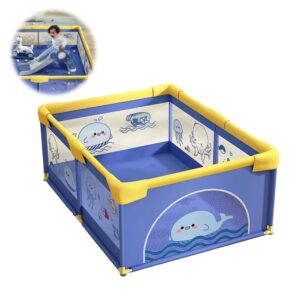 Corral Para Bebé Funkids Marino Azul 120x160 Cm Úpale nuevo