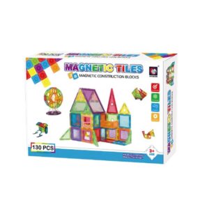 Juguete Bloque Magnético 130 Piezas Úpale