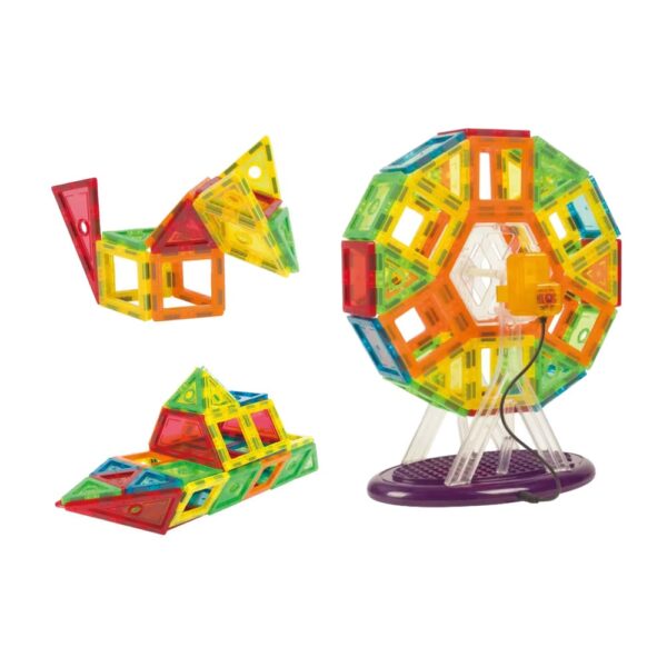 Juguete Bloque Magnético 130 Piezas Úpale diseño 2