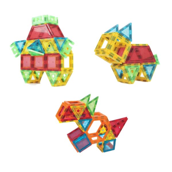 Juguete Bloque Magnético 106 Piezas Úpale diseño 1