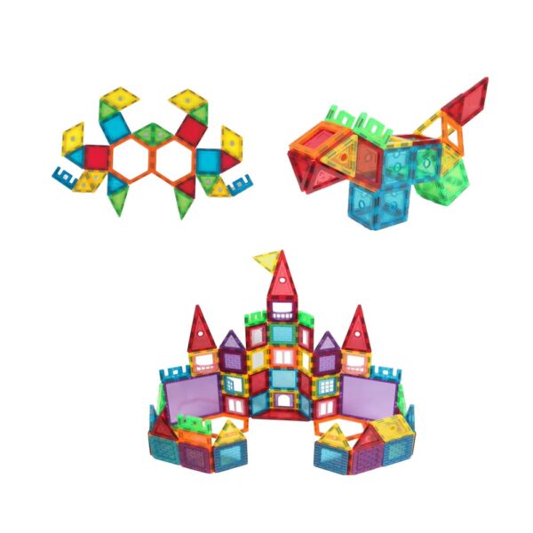 Juguete Bloque Magnético 106 Piezas Úpale diseño 2