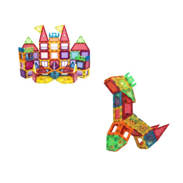 Juguete Bloque Magnético 106 Piezas Úpale diseño 3
