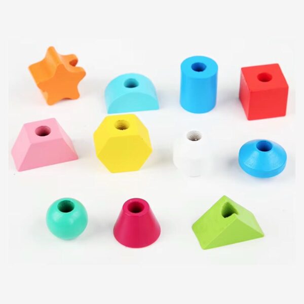 Juego Apilable Montessori Úpale partes piezas