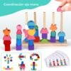 Juego Apilable Montessori Úpale coordinación