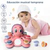 Juguete Musical Pulpo DJ Rosa Úpale educación musical