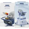 Silla de Comer Dineplay Rosada Creciendo Juntos partes