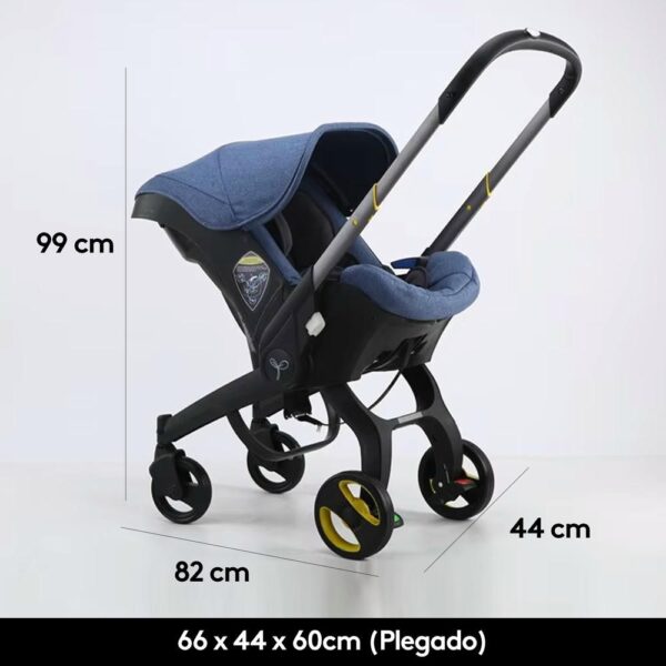 Coche Flex Baby S800 Azul Creciendo Juntos medida