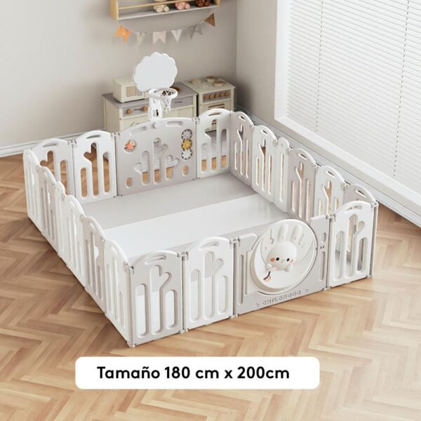 Corral de Juego Kiddo 180x200cm Creciendo Juntos medidas