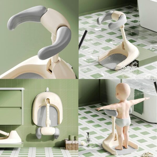 Soporte Parado Gris Baby Land uso