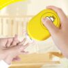Limador de Uñas Eléctrico Amarillo Pato Amor de Mamá uso