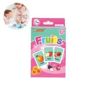 Tarjeta Didáctica Frutas Keybaby X 36 Úpale