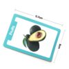 Tarjeta Didáctica Frutas Keybaby X 36 Úpale medidas