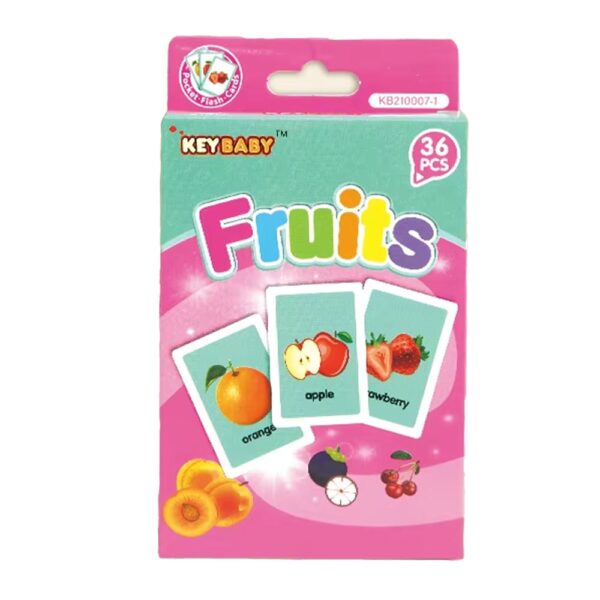 Tarjeta Didáctica Frutas Keybaby X 36 Úpale solo