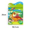 Libro Mágico Pinta Con Agua Dinosaurio Úpale medidas